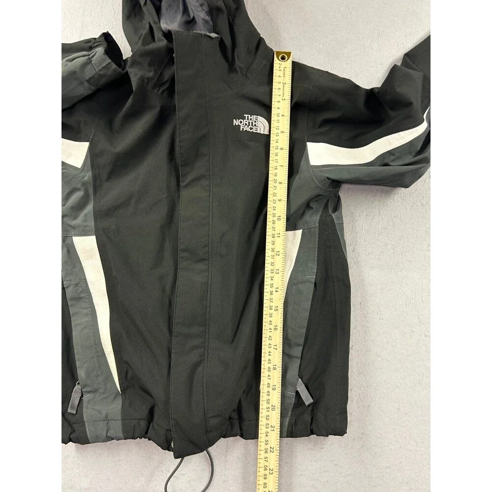 The North Face Kids Boys Black HyVent Hooded Full Zip Jacket